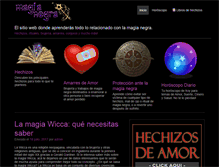 Tablet Screenshot of magianegra.net
